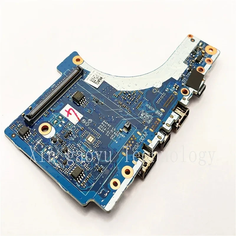 USB-C الأيسر/USB/Mini DP IO Board ، 100% تم اختبارها على ما يرام ، ديل الدقة 15 7510 ، CHA01 ، LS-C548P ، CJT78 ، 0CJT78