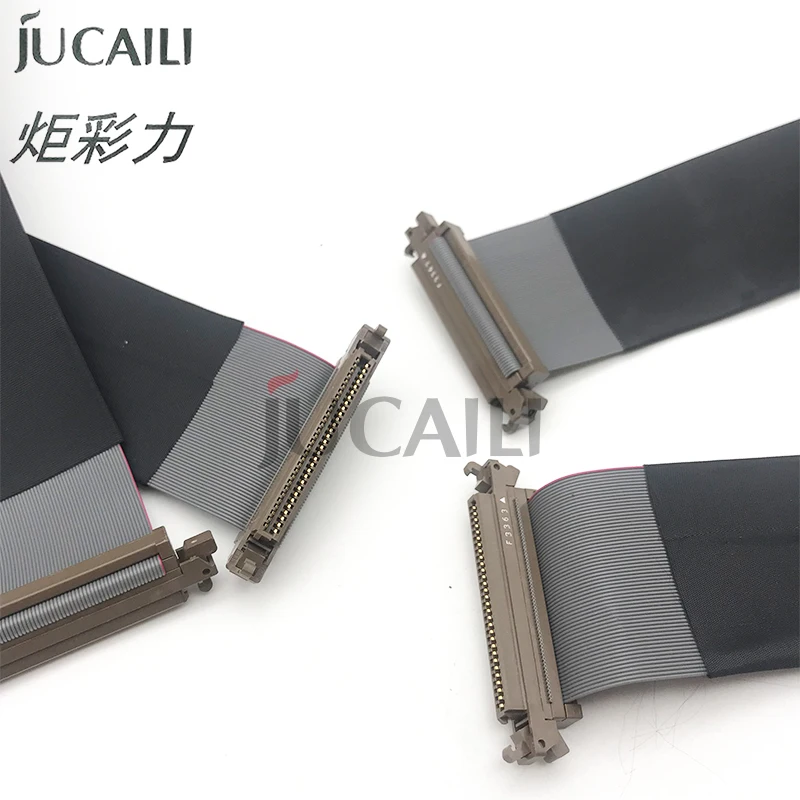 Jucaili printer 60pins 800mm long konica KM1024i printhead cable for Allwin human flora inkjet printer data cable