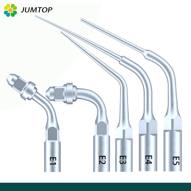 1PC Dental Ultrasonic Scaler Tips Dental Endodontic Endo Tip Fit EMS WOODPECKER Scaler Narzędzia do wybielania zębów E1 E2 E3 E4 E5