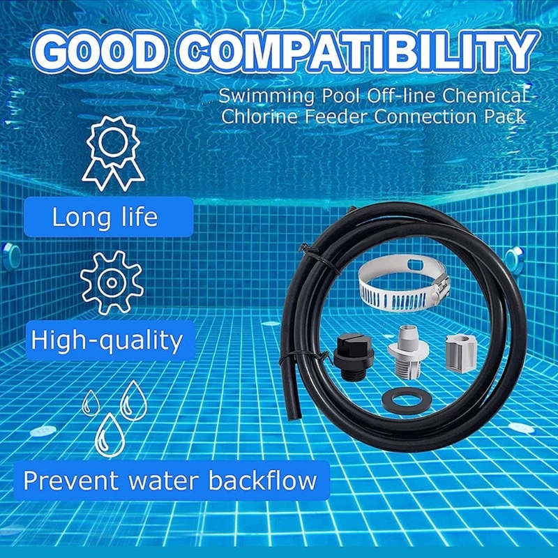 Tube chlorinateur, remplacement du chlorinateur par chargeur chlorinateur à pince selle