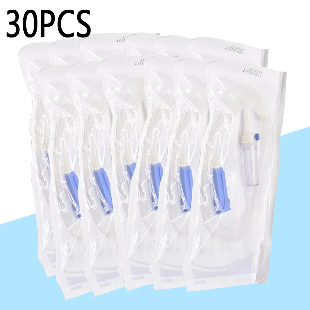 30 Uds. Tubo de lavado quirúrgico para implante Dental Nsk, tubo de irrigación, tubo de agua Dental, tubo desechable transparente