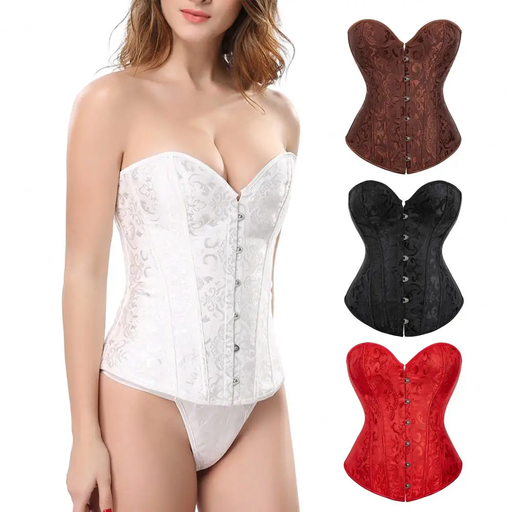 Halloween Women Shapewear Corset Hourglass Figure Waist Trainer Hourglass Figure Lace Up Corset Bustier Top for Women Bodyshaper