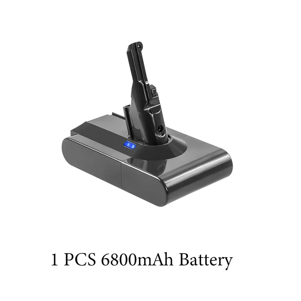 Voor Dyson V8 Absolute Draadloze Stofzuiger Handstofzuiger 4800mAh-12800mAh 21.6V -v8 Lithium-Ion Oplaadbare Batterij