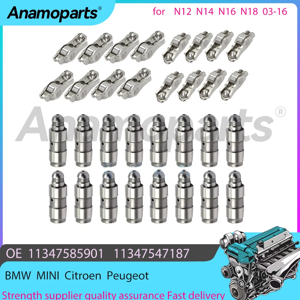 16PCS Rocker Arm Li…