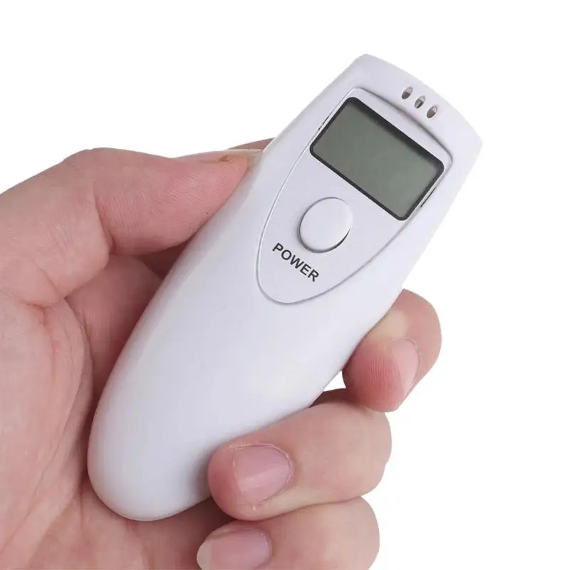 Inhaler Digital Alcohol Tester Portable Breath Alcohol Analyzer Breathalyzer Tester Alcohol Detection LCD Screen High Quality