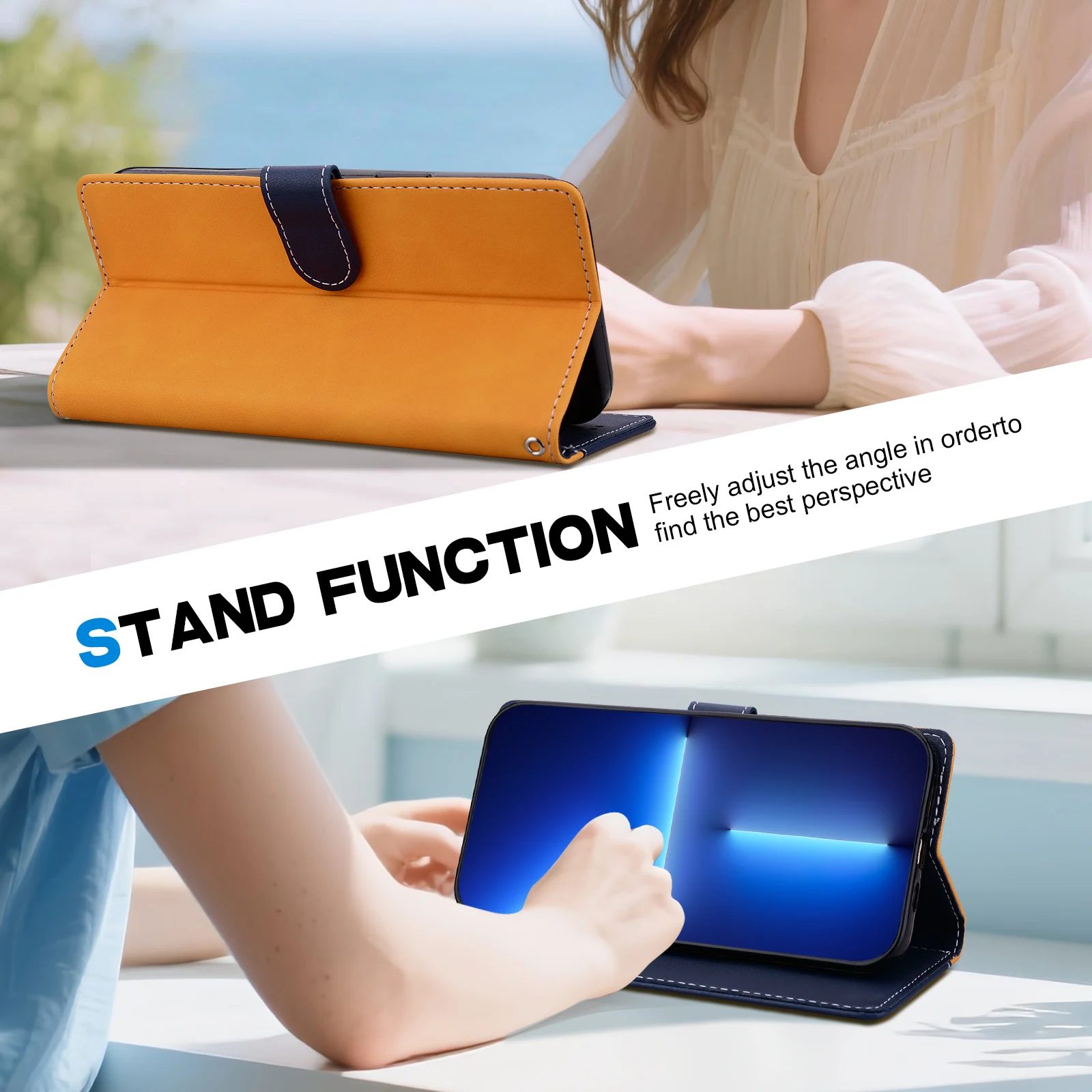 المغناطيسي أغطية جلدية المحفظة الحال بالنسبة آيفون 17 16e 16 15 14 13 12 11 X Xr Xs 8 7 6 6s SE 2022/20 Mini Air Pro Max Plus