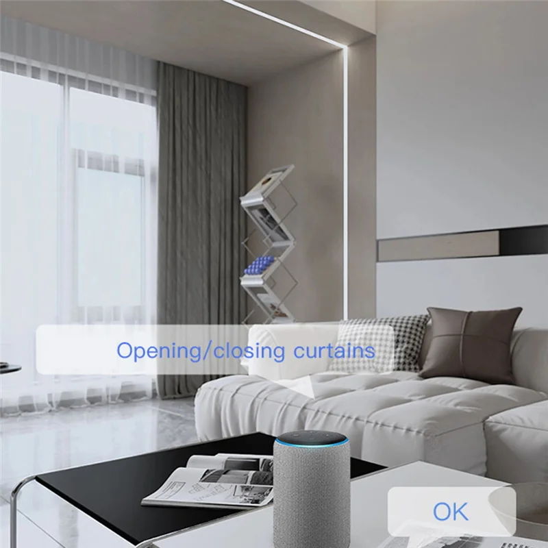 

Tuya Smart WIFI автоматический открыватель штор + дистанционный римский стержень переключатель для штор робот дистанционное управление для Alexa Google Home-ABVP