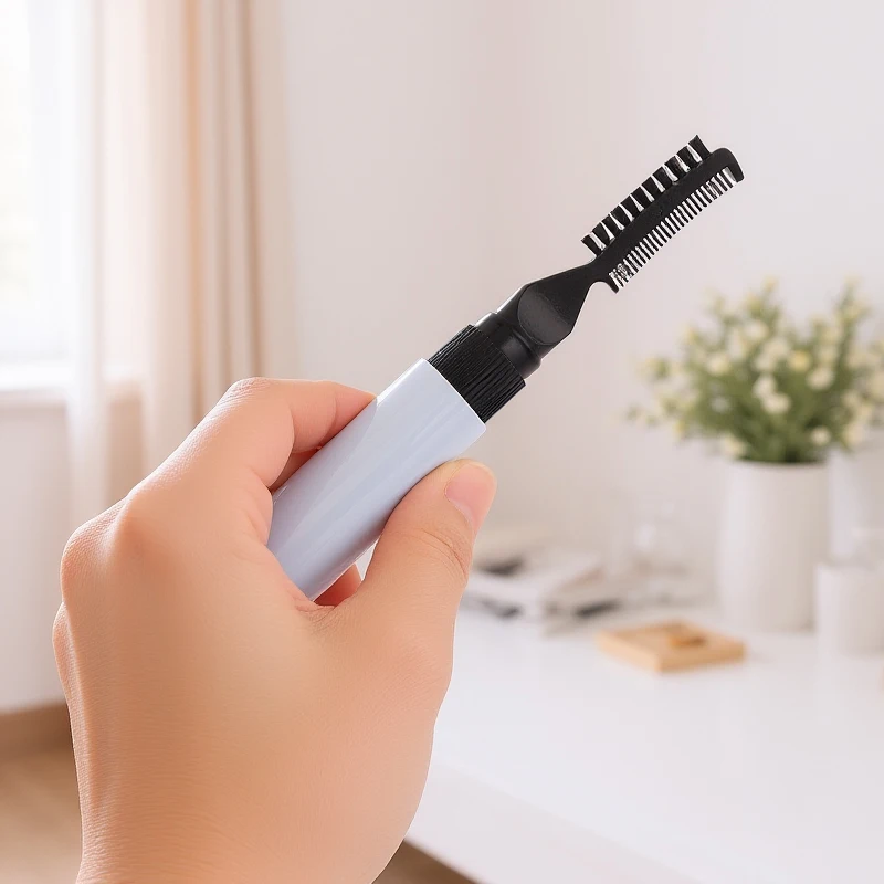 หลอดมาสคาร่าเปล่าแบบหัวแปรงคู่ 10 มล. สำหรับเติมเจลเขียนคิ้ว ขวดเจลต่อขนตา บรรจุภัณฑ์เครื่องสำอาง