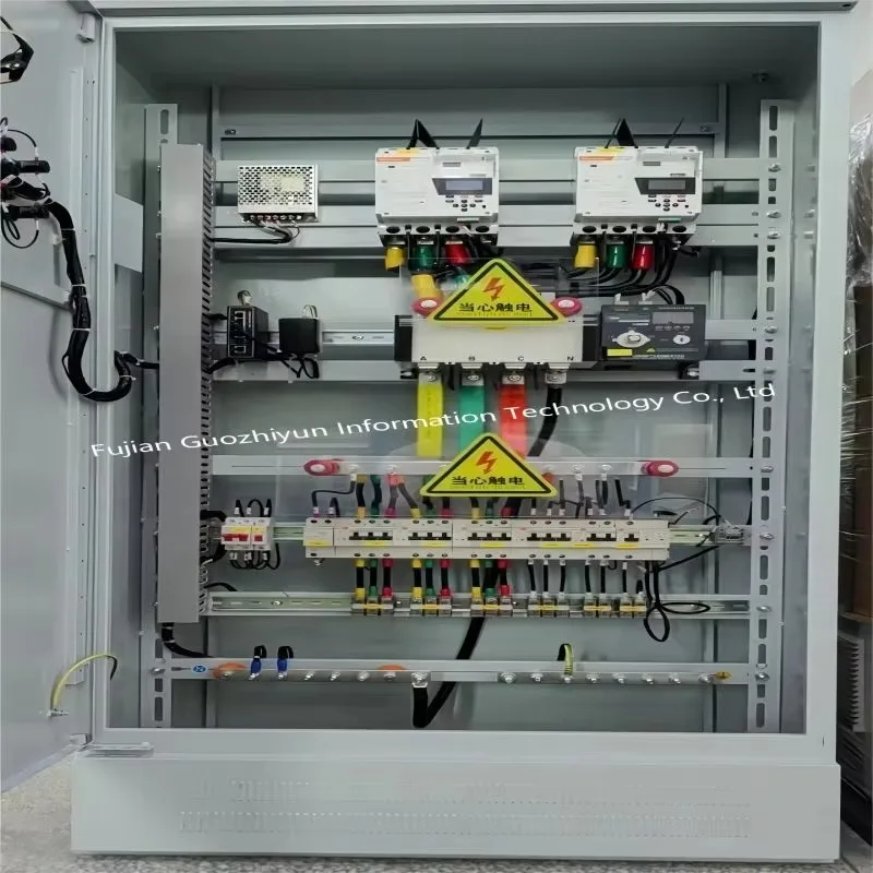 Q21 MCC 220V Low Voltage 3 Phase ATS Dual Power Automatic Conversion Distribution Board Electrical Control Panel Cabinet