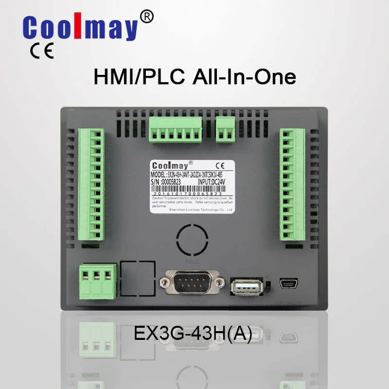 

Integrated PLC and HMI with Compatied Gx Developer Software