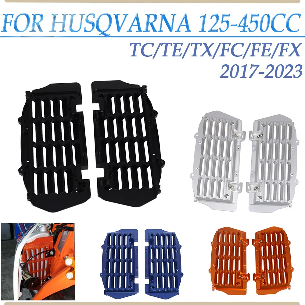 

For HUSQVARNA TE300 TE FE FC FX TX 300 450 350 250 150 TC125 TC 250 FX350 Radiator Guard Protector Grill Protective Cover 2023