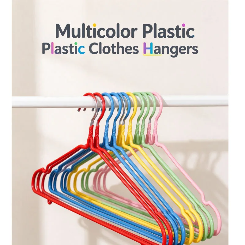 Multicolor Plastic Clothes Hangers Magic Linking Coat hanger Magic Tricks Stage Illusions Gimmick Props Mentalism Magia