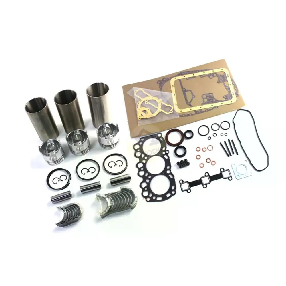 1 Set Overhaul Gasket Kit For Mitsubishi L3E L3E-61SDH L3E-61TG L3E-W262KL Engine New Holland VOLVO EC15 Excavator