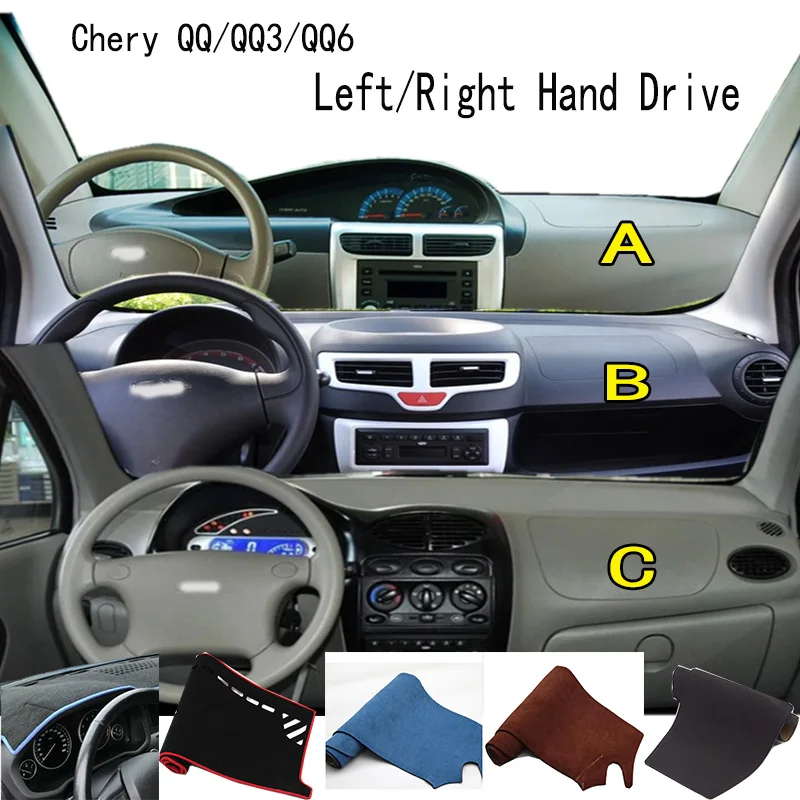 

For Chery QQ3 QQ6 EQ IQ Sweet S11 S15 Accessories Dashboard Cover Instrument Panel Dash Mat Dashmat Protective Pad