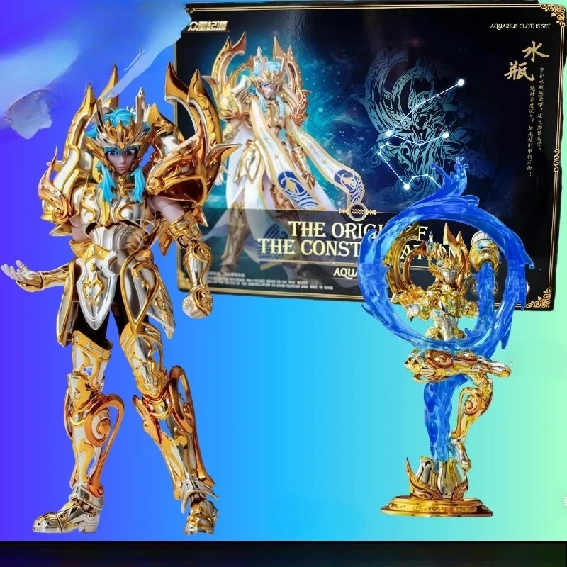 

В НАЛИЧИИ: Фигурка TP Saint Seiya Myth Cloth EXM Aquarius Camus God SOG Totem Object Gold Saints, рыцари Зодиака