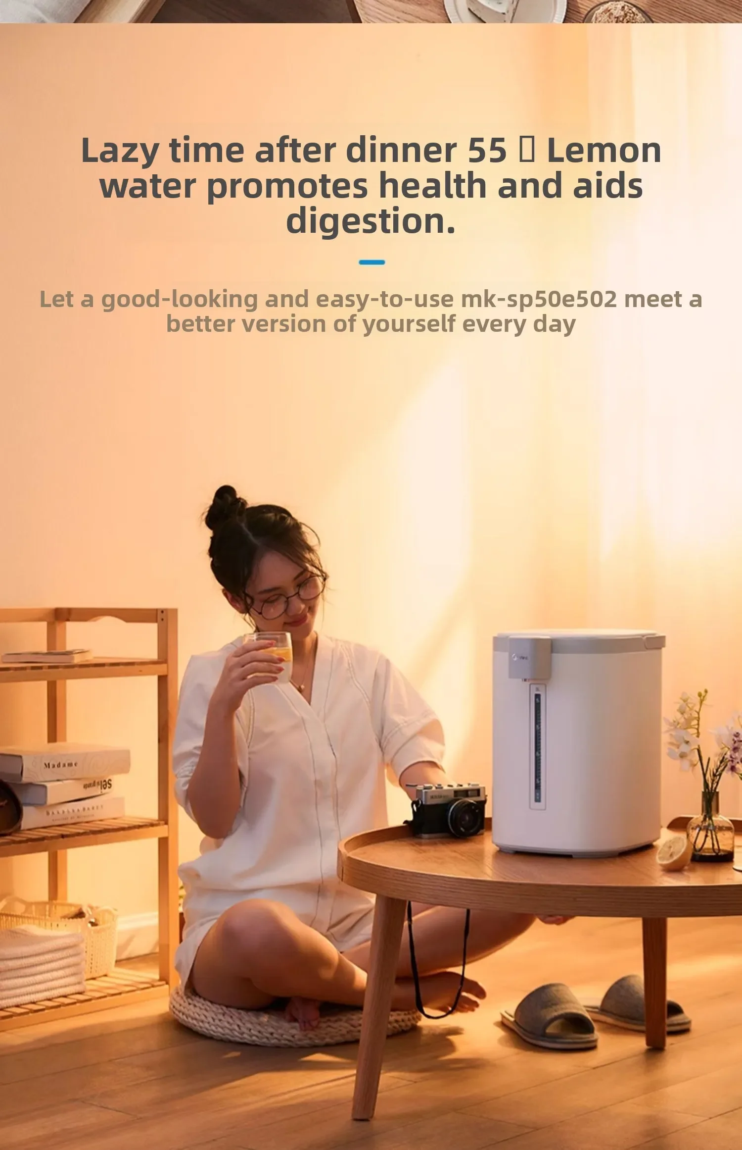 220V Midea Electric Kettle Thermos Pot Large Capacity Home Water Boiler with Constant Temperature LYH