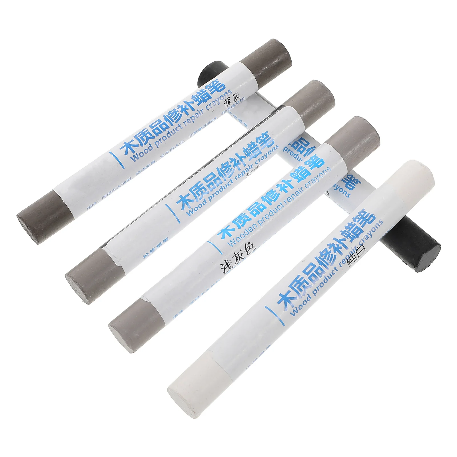 

5pcs Furniture Repair Wax Crayons Multi-Color Wood Filler Sticks Scratch Cover Hardwood Floor Polisher Tool Wood for Home
