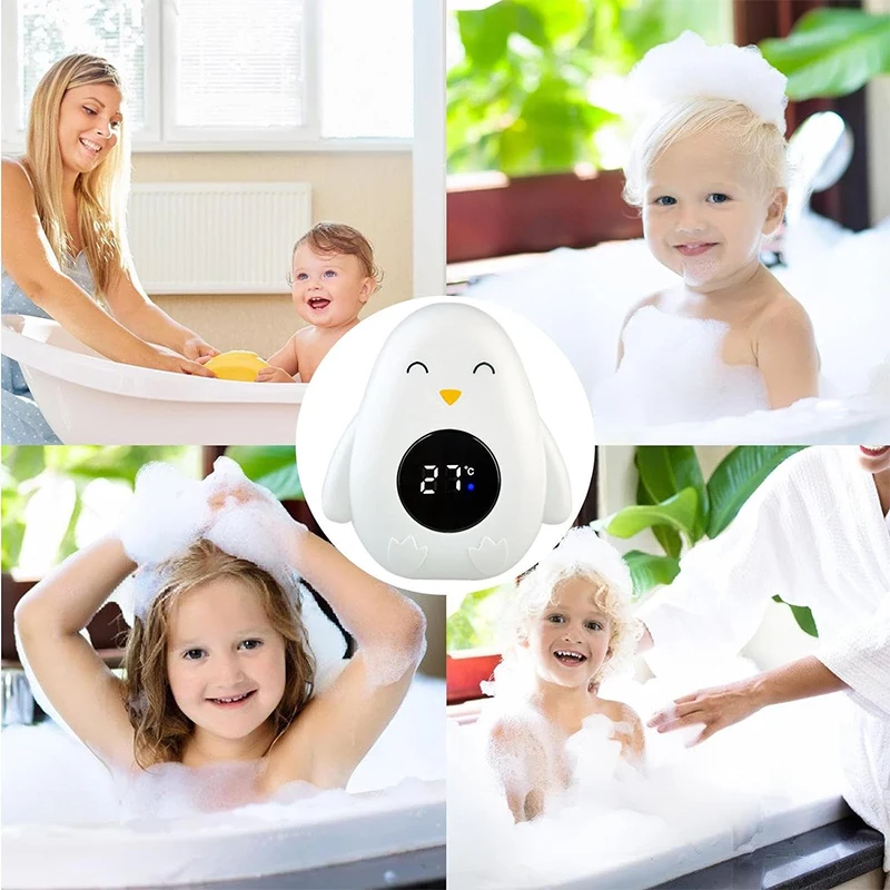 Baby Shower Water Temperature Gauge Baby Safety Temperature Sensor Floating Waterproof Shower Thermometer New Arrivals