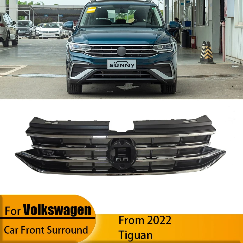 

Для Volkswagen Tiguan 2022, центральная сетка