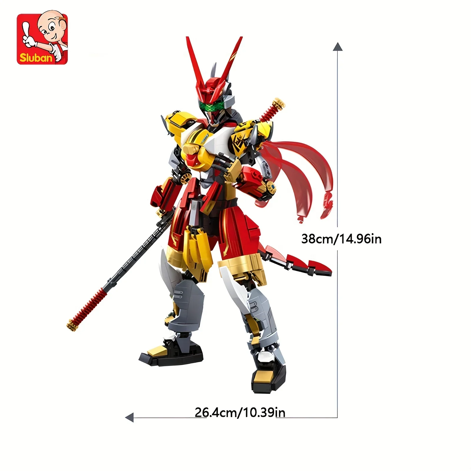 755PCS Cyber Wukong Mech Robot Bouwstenen Model Films Serie Robot Speelgoed Collectible Cadeaus voor kinderen en volwassenen