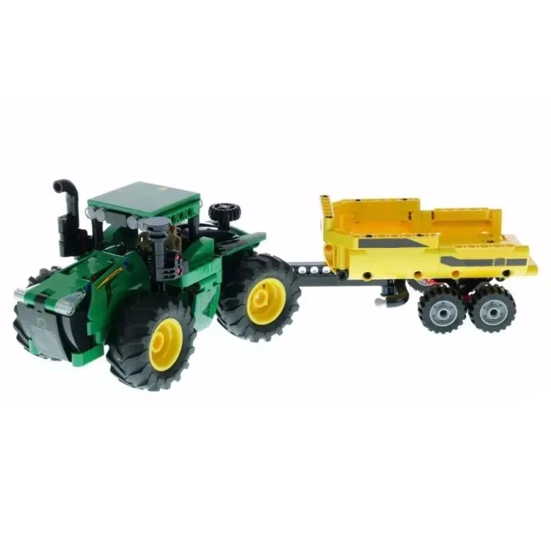 Technische 390PCS 4WD Tractor Bouwstenen Vrachtwagen Landbouwvoertuig Bouw Auto Monteren Bakstenen Speelgoed Cadeaus Voor Jongens Kinderen Volwassen