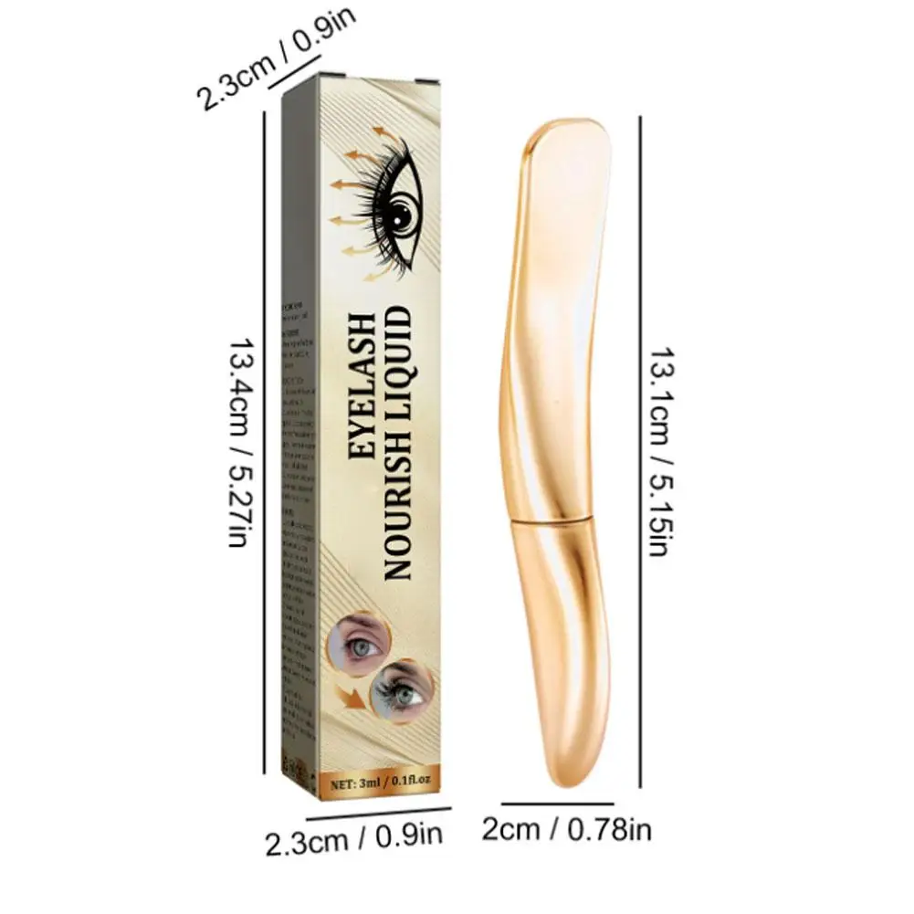 Soro líquido para o crescimento dos cílios, soro para o olho, potenciador, maquiagem mais longa e mais poderosa