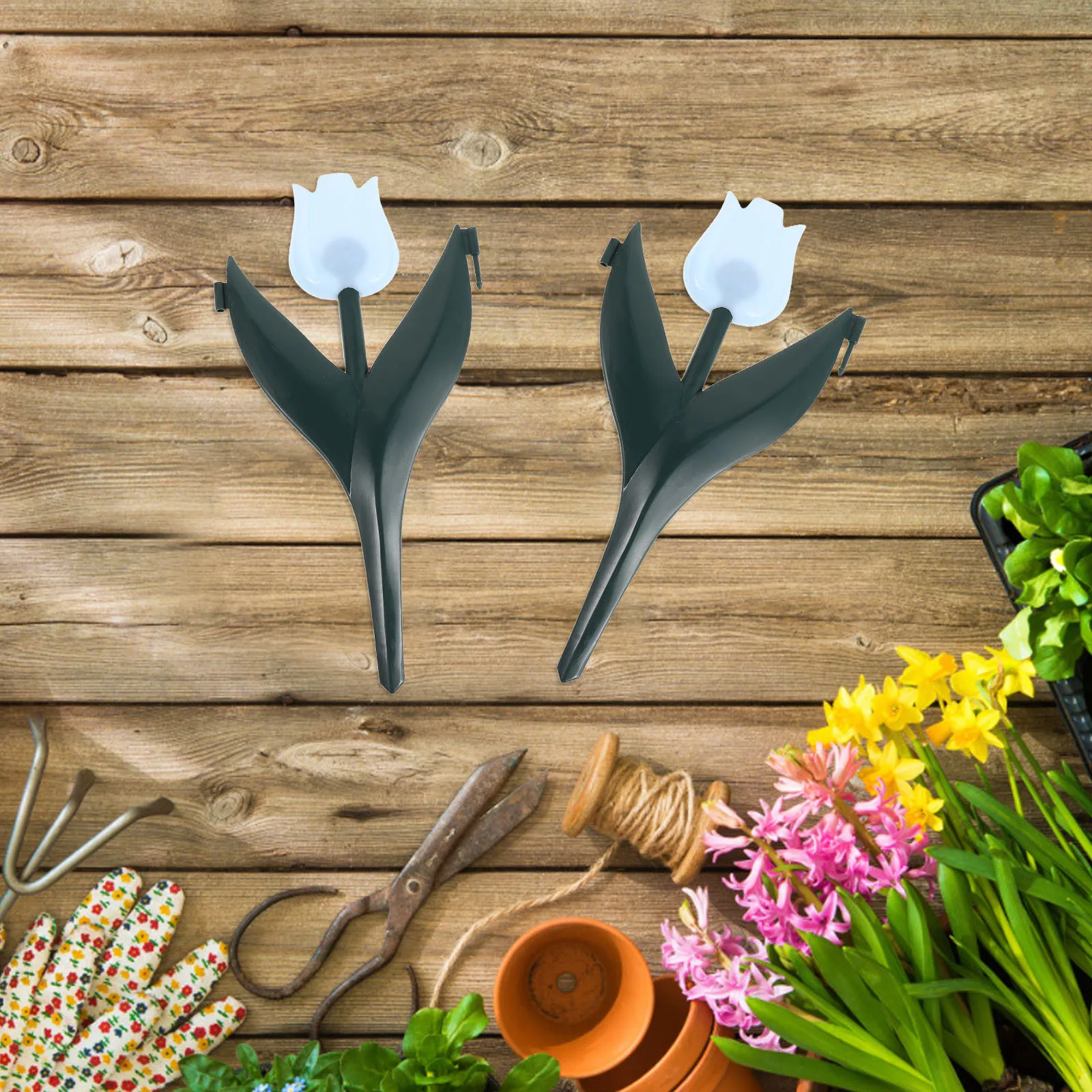 

Outdoor Plastic Fence Garden Yard Durable Lightweight Protective Barrier Easy Install Versatile Safe Enclosure for Home Lawn