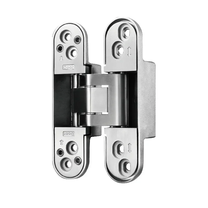 

SUS304 2D adjustable hidden hinge heavy duty 200kgs invisible hinges Hot sales
