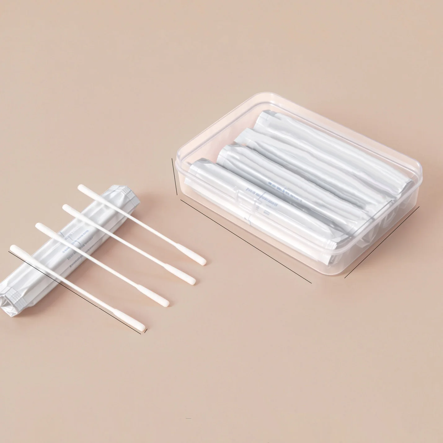 50Pcs/Box Wet Cotton Swabs Double Head Cleaning Stick For IQOS 2.4 PLUS For IQOS 3.0 /Duo LIL/LTN/HEETS/GLO Heater In Stock