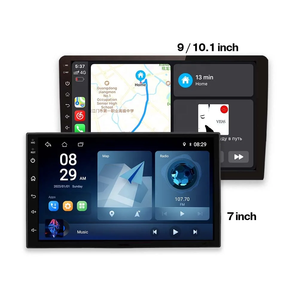9 inch Android Car Radio Audio Dvd Global Positioning System Player Car Tape Mp3 Player Touch Screen Android Car Dvd Player