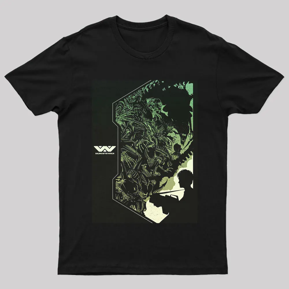 

80s Retro Sic fi Alien Gift T Shirt Weyland Yutani Corp Space Marines Lv 426 Xenomorph Graphic Clothes 0312 All size tops S-6XL