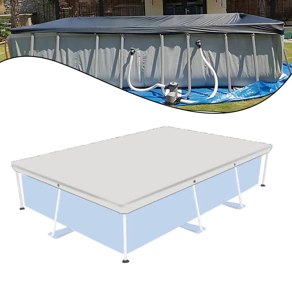 Heat Retention Sunscreen Cover 210D Oxford Fabric Long-lasting Performance Outdoor Durability For Garden Pools