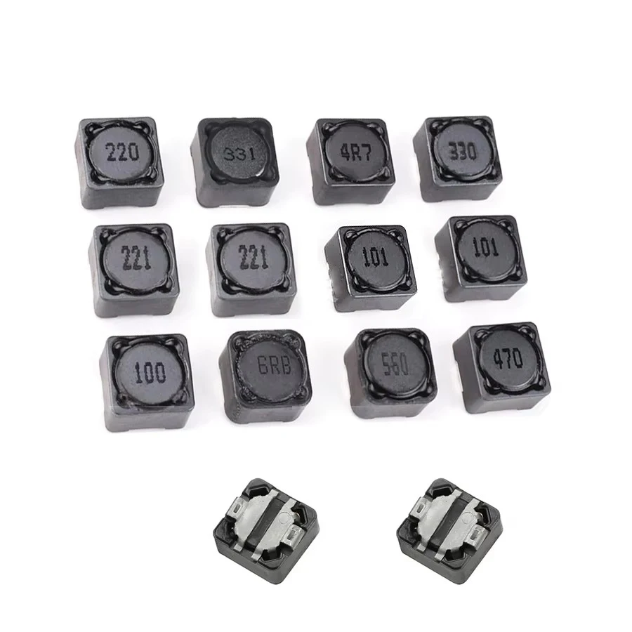 20PCS/Lot CDRH74  SMD Shielded Power Inductor 7*7*4mm 2R2/3R3/4R7/100/220/330/470/680/101/221/331/471/681 2.2UH/3.3UH/10UH/22UH