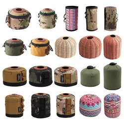 Outdoor Camping Gas Can Protective Cover Outdoor Tactical Fuel Cylinder Sleeve Camping Anti-Fall Gas Can Tank Protective Covers