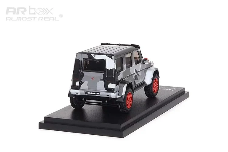 Mercedes-benz G550 4X4 2017, modelo de coche de simulación de fundición a presión de aleación de camuflaje, piezas de colección, juguetes para niños, regalos de vacaciones para niños, 1:64