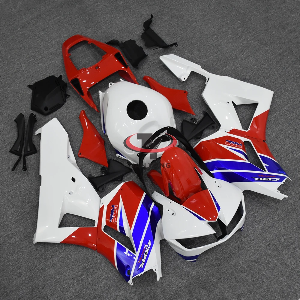 Bodywork Cowling ABS Injection Red white blue latte art Motorcycle For CBR600RR 2013-2020 Full Fairing Kit Fit F5 CBR600 RR