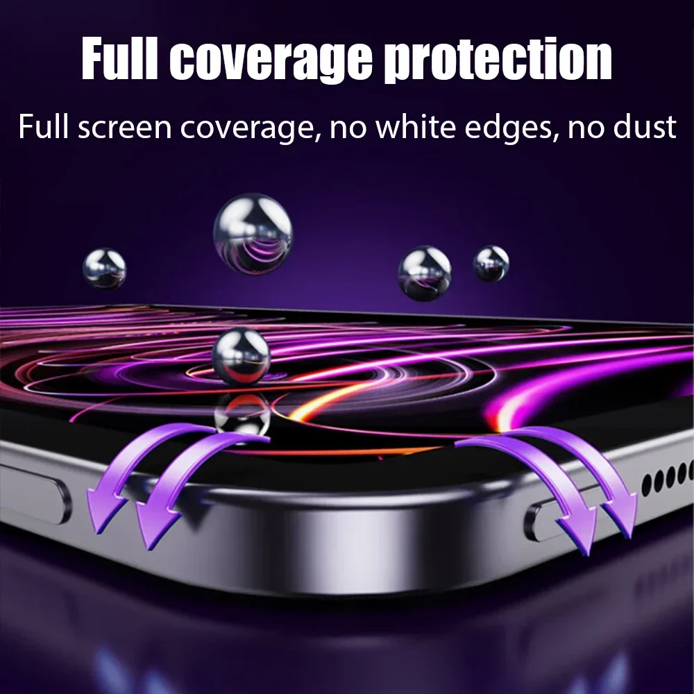 2Pcs Hydrogel Film For Ipad Pro 11 13 M4 M2 12.9 Air 5 4 3 2 Screen Protector For Ipad 10 9 10th 9th Generation Mini 6 10.2 10.9
