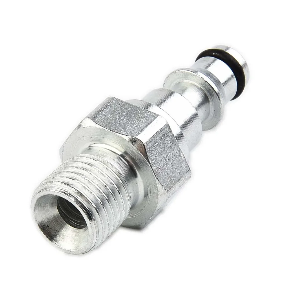 A03868 Hose Fitting Adapter Accessories Wear-Resistant Yard Alloy Garden Pressure Quick Release Replacement Silver