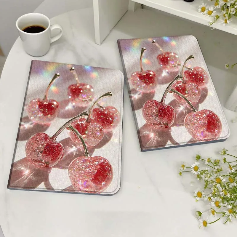 

Red Cherry Bubble Water Case For Honor MediaPad MatePad 6 7 X8 M5 M6 V6 V7 T5 T10 T10s 10 11 SE C5e X8a Pro Lite Tablet