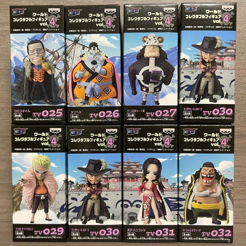 In Stock One Piece Wcf 4 Seven Martial Sea Moria Hawkeye Very Flat Black Beard Bear Mingge Tv4 Gift