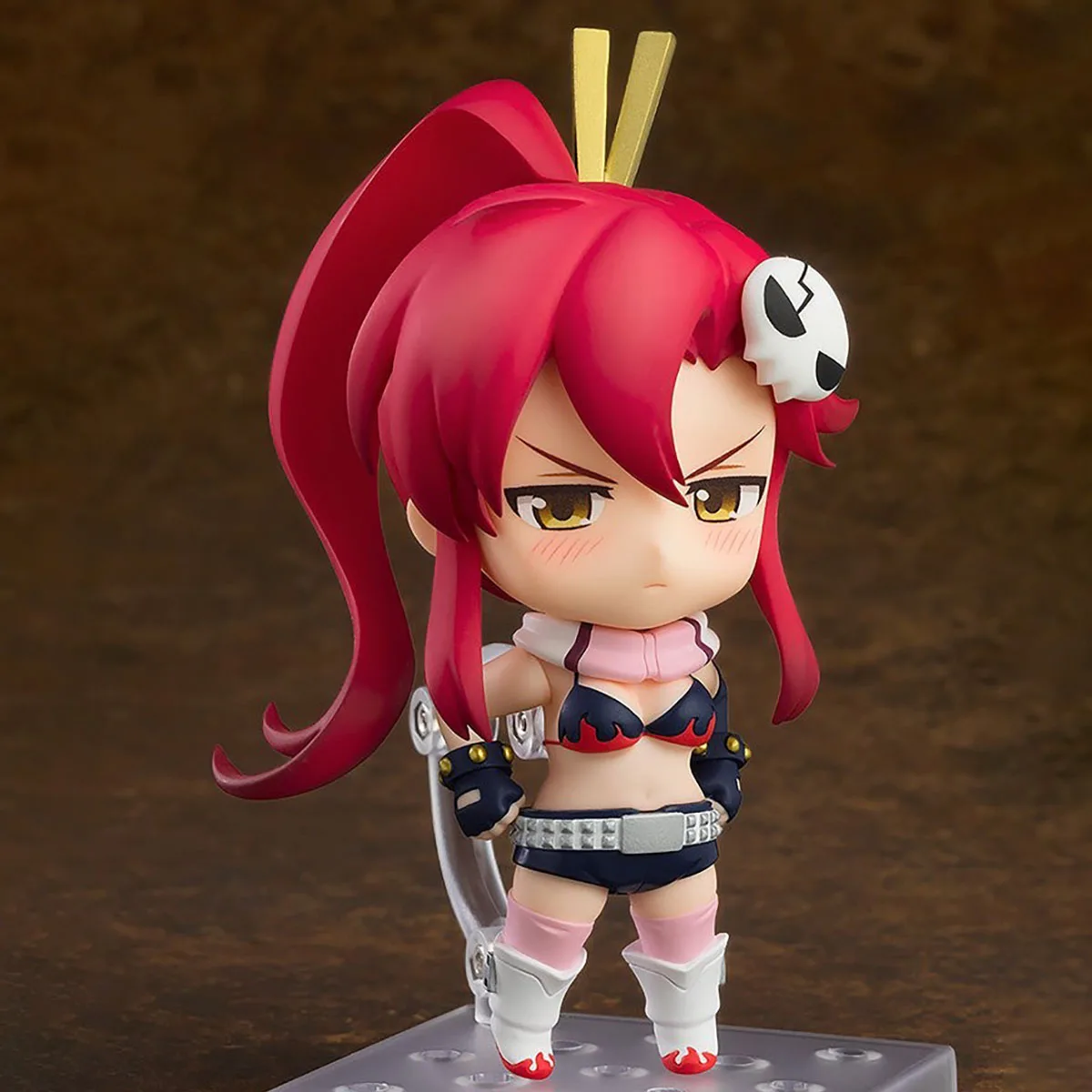 شركة Good Smile الأصلية بنسبة 100% Nendoroid ( # 2530) سلسلة مجموعة شخصيات الحركة Tengen Toppa Gurren-Lagann Yoko Littner 2.0