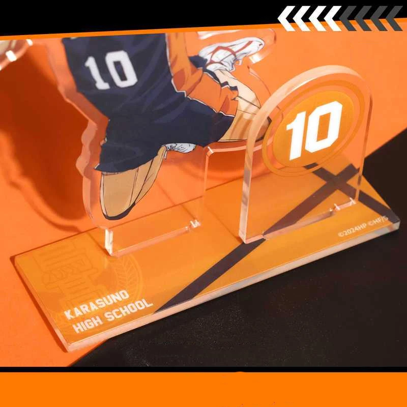 อนิเมะ ไฮคิว!! ฟิกเกอร์คอสเพลย์ ฮินาตะ โชโย โทบิโอะ คาเงยามะ ไดจิ ซาวามูระ พร้อมฐานอะคริลิคตั้งโชว์ ของตกแต่ง อุปกรณ์ประกอบฉาก