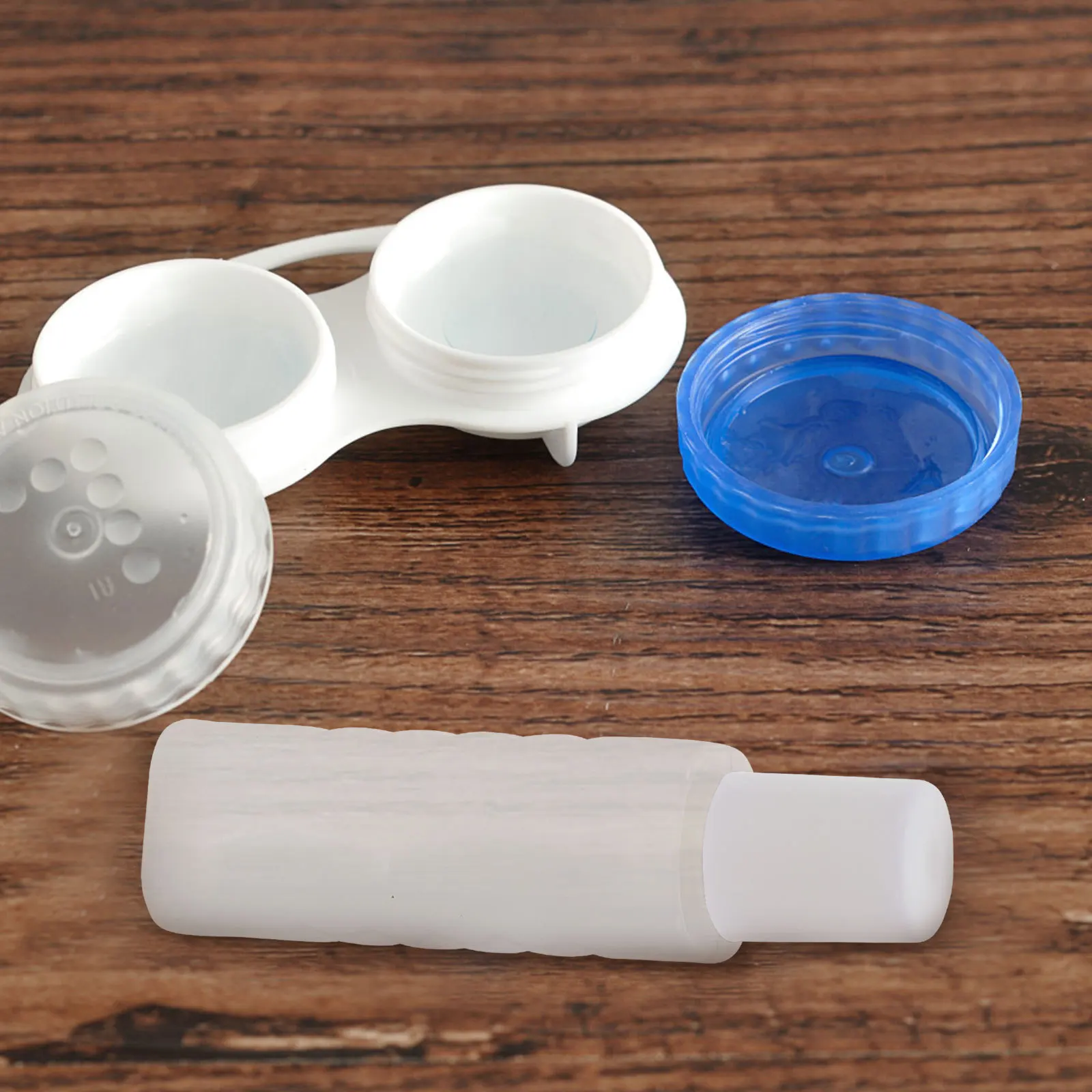 

25Pcs Travel Bottles for Contact Lens Care Solution Small Liquid Container Leak-Proof Screw Top Lightweight Plastic Portable Eye