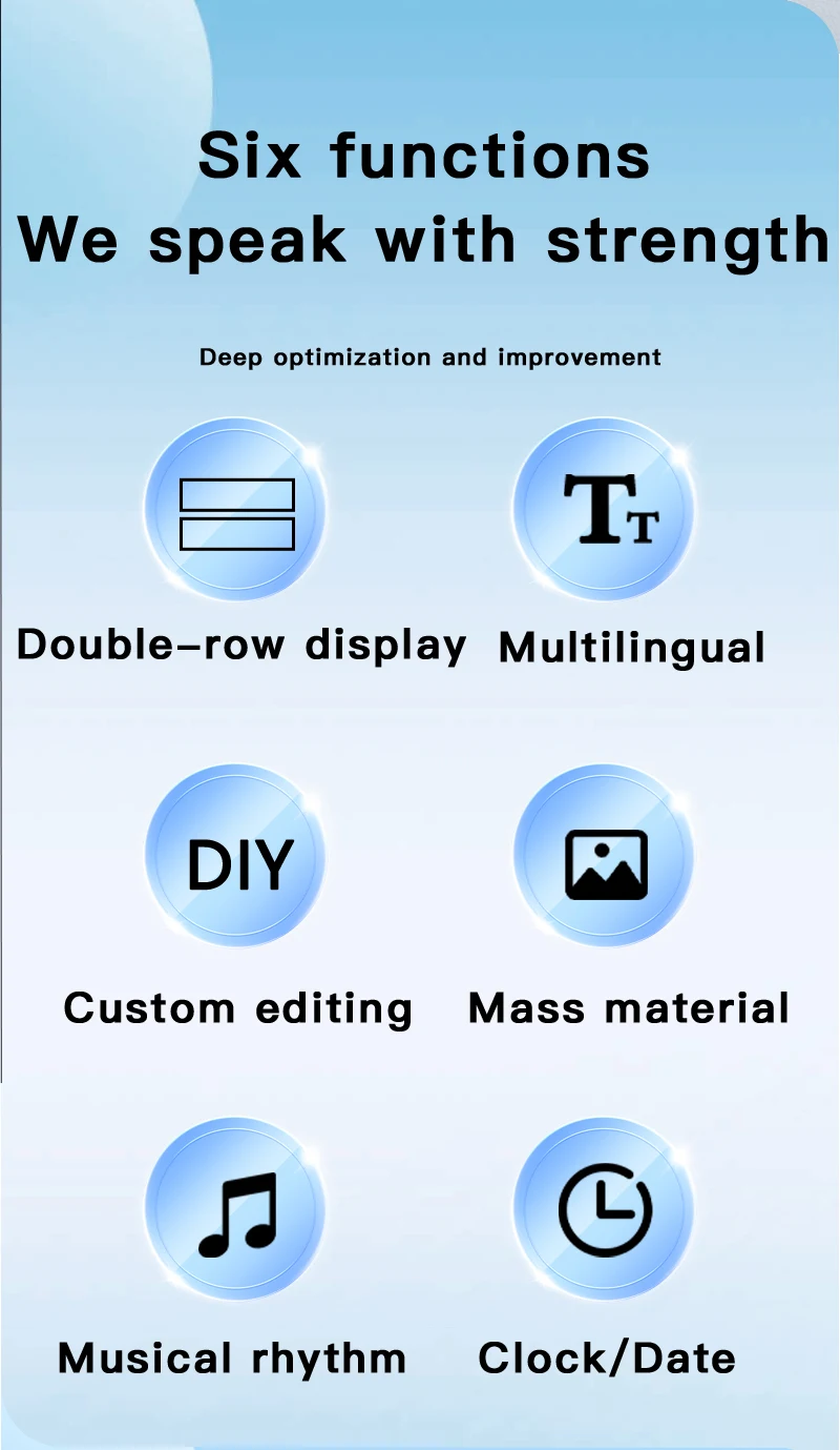 Écran Flexible à Double rangée, panneau matriciel LED, application Programmable multilingue, télécommande, voiture, camion, mauvais yeux