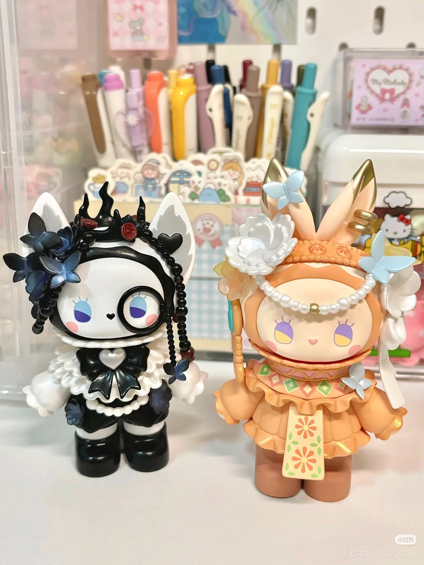 EMMA سر الغابات حديقة عمل الشكل صندوق أعمى لطيف زخرفة مكتب زخرفة سر مفاجأة هدية لمقتنيات سلسلة المواعدة #5