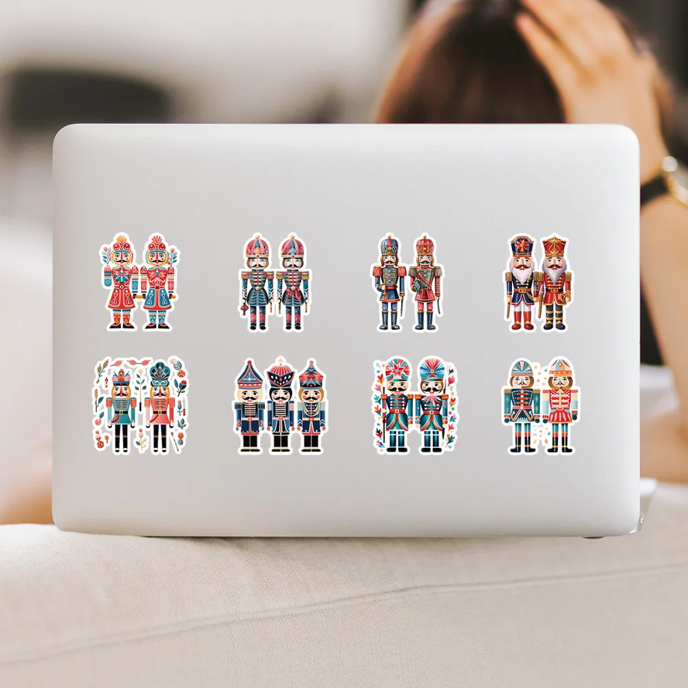 10/100Pcs Cute Cartoon The Nutcracker Waterproof Graffiti Stickers Decorative Skateboard Cup Computer Luggage Children Toy Gifts