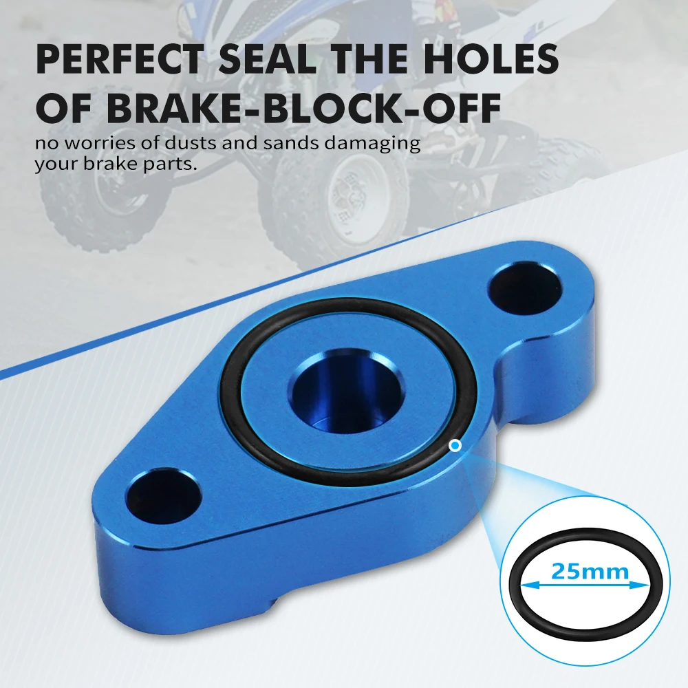 For Yamaha Raptor 700R YFZ450R ATV Parking Brake Blockoff Plate For Yamaha Raptor 700 YFZ450 Quad Accessories