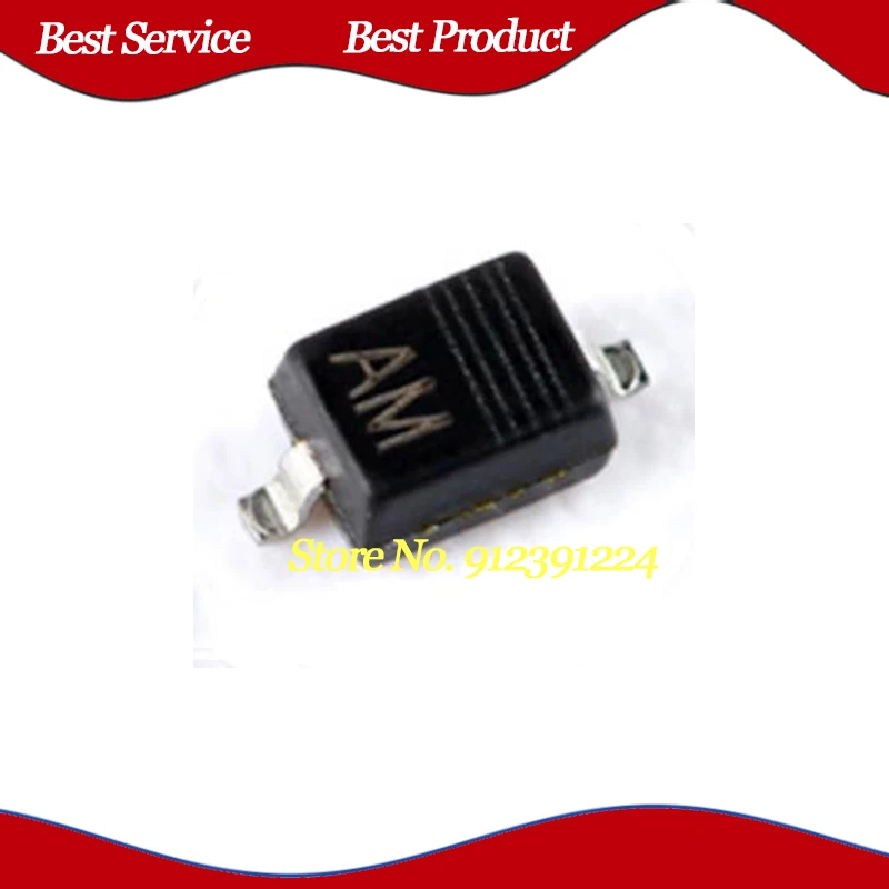 PESD1LIN رقاقة حماية الصمام الثنائي ، AM SOD-323 ، جديدة ومبتكرة ، في الأوراق المالية ، 10 قطعة