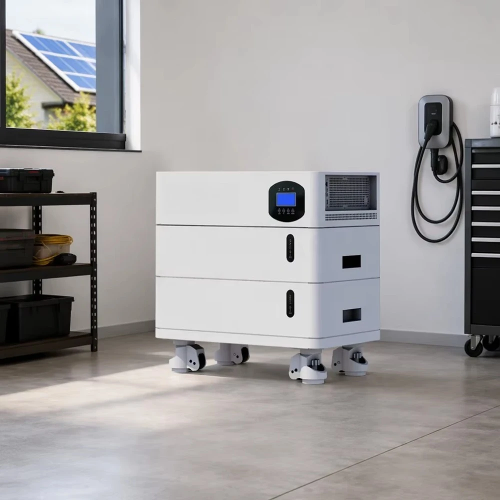 Energy Storage 10kWh Stacking All-in-one Machine Integrated 6kW Inverter Lithium Iron Phosphate Battery Solar