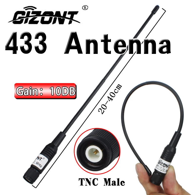 LORA Soft Whip Antenna, Omnidirectional High-gain TNC Male Head Connector, 433MHz, 450-470MHz, 580MHZ, 1Pc